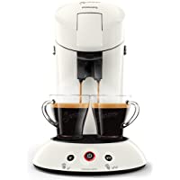 Philips Cafetera Senseo New Original- Elección de crema Plus- grosor de café- color negro Weiß
